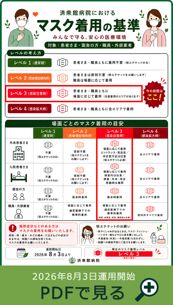 マスク着用の基準